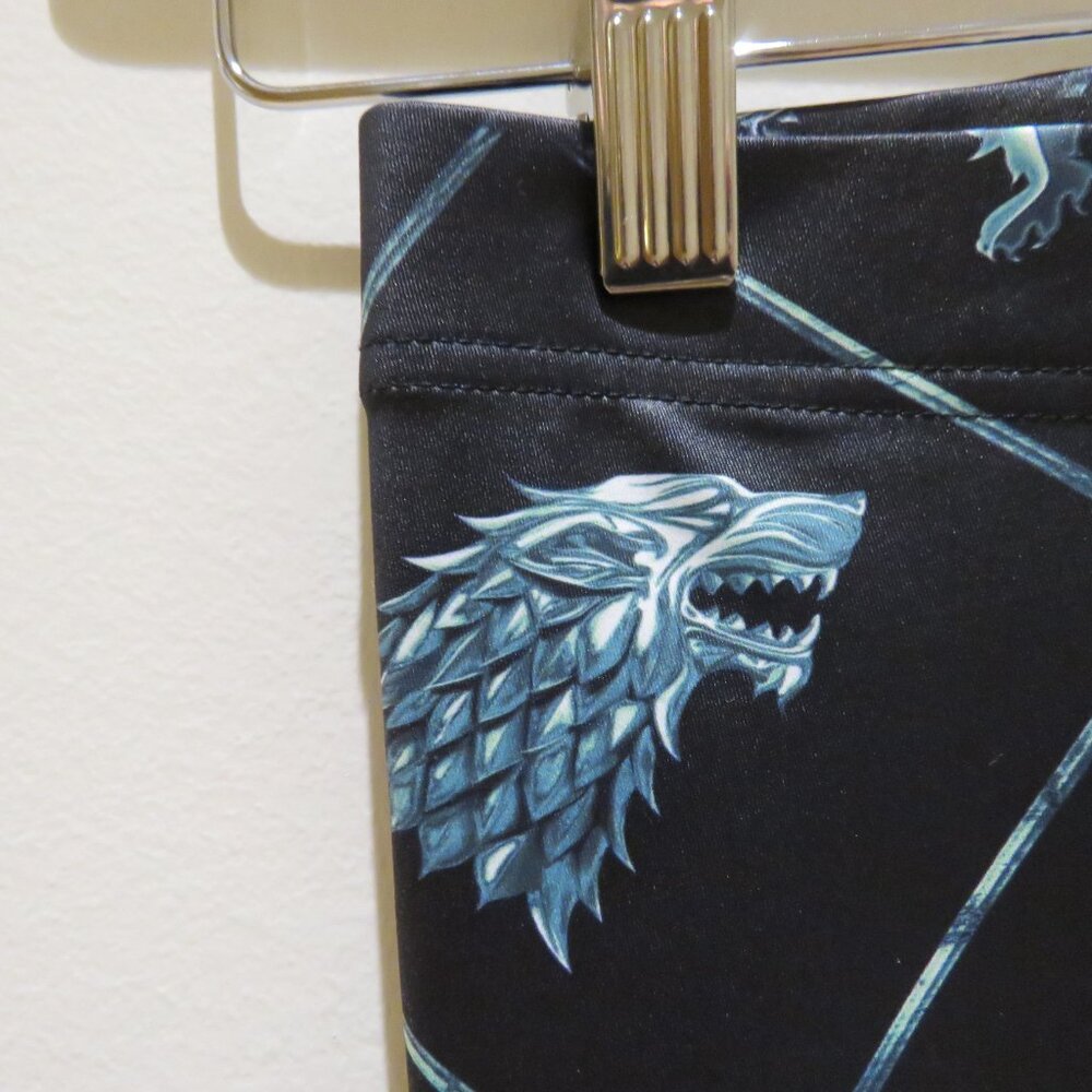BLACKMILK Game Of Thrones Win Or Die Leggings Goth Alt Punk Cosplay Whimsigoth - Picture 6 of 14